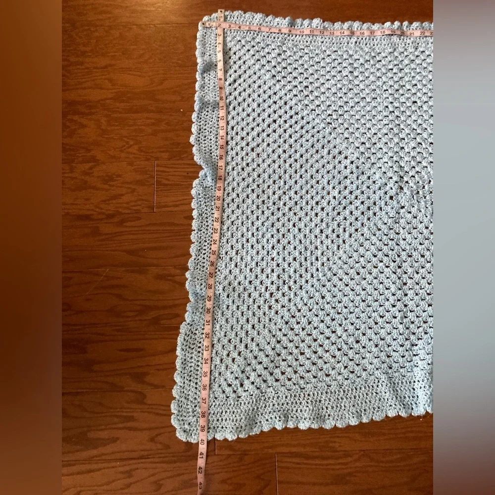 Crocheted Baby Blanket Hand Made